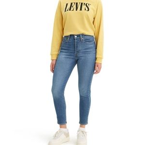 Levi’s Wedgie Fit High Waist Skinny Jeans Blue size 31